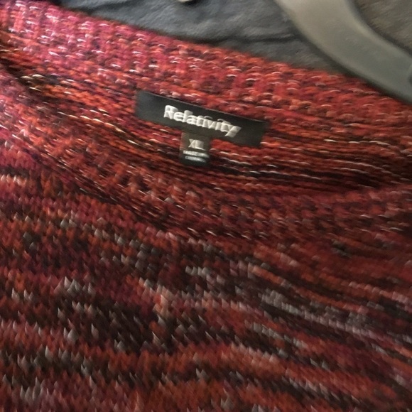 RELATIVITY XL NWT crewneck Pullover sweater - Picture 7 of 13